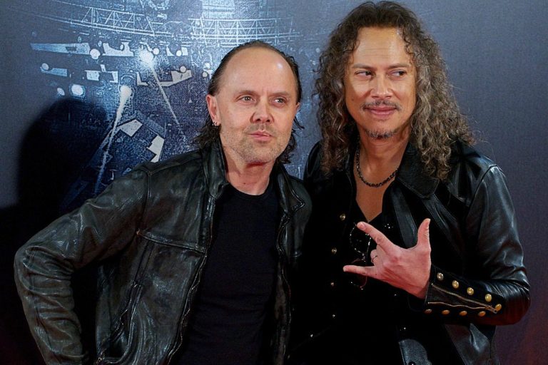 LARS ULRICH CELEBRATES KIRK HAMMETT’S 36TH ANNIVERSARY