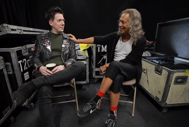 Metallica’s Kirk Hammet & Ghost’s Tobias Forge Interview