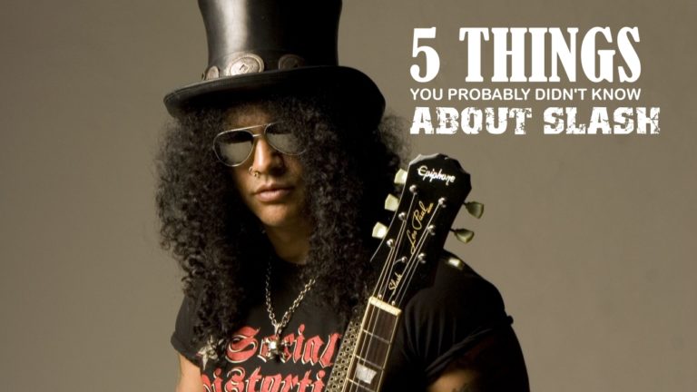 5 Things You Probably Didn’t Know About Slash