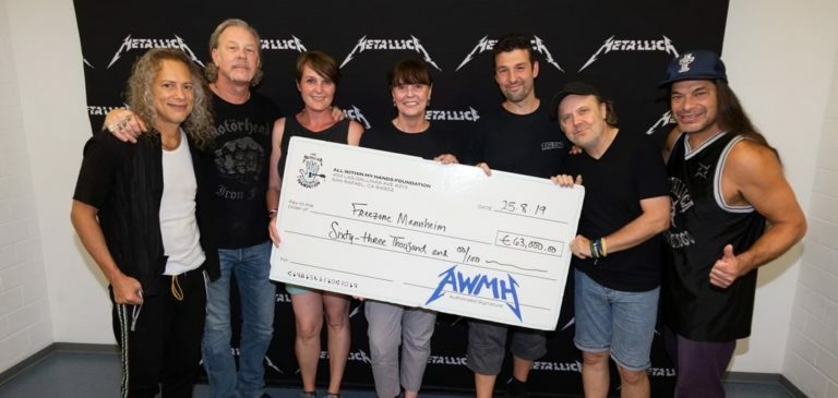Metallica Donated €1.5M to Local Charities During 2019 European WorldWired Tour