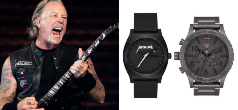 Metallica Releases New Watches with Nixon