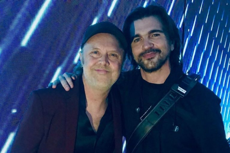 Metallica’s Lars Ulrich Surprises Juanes with ‘Person Of The Year’ Award