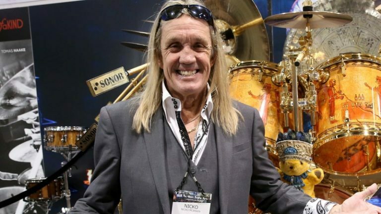 Nicko McBrain Leaves SONOR For British Drum Co.