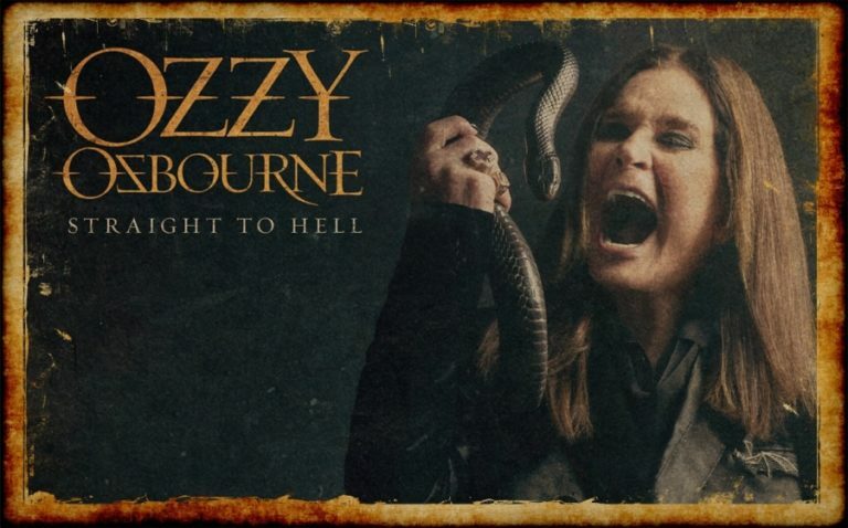 Ozzy Osbourne is Inviting You with a Post Card