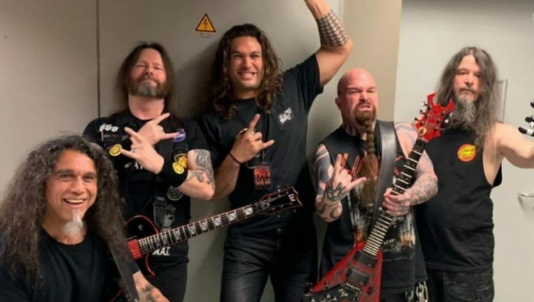 Jason Momoa Shows Respect to SLAYER