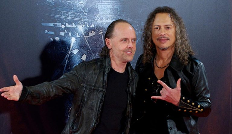 Metallica’s Lars Ulrich and Kirk Hammett Trying Something Strange