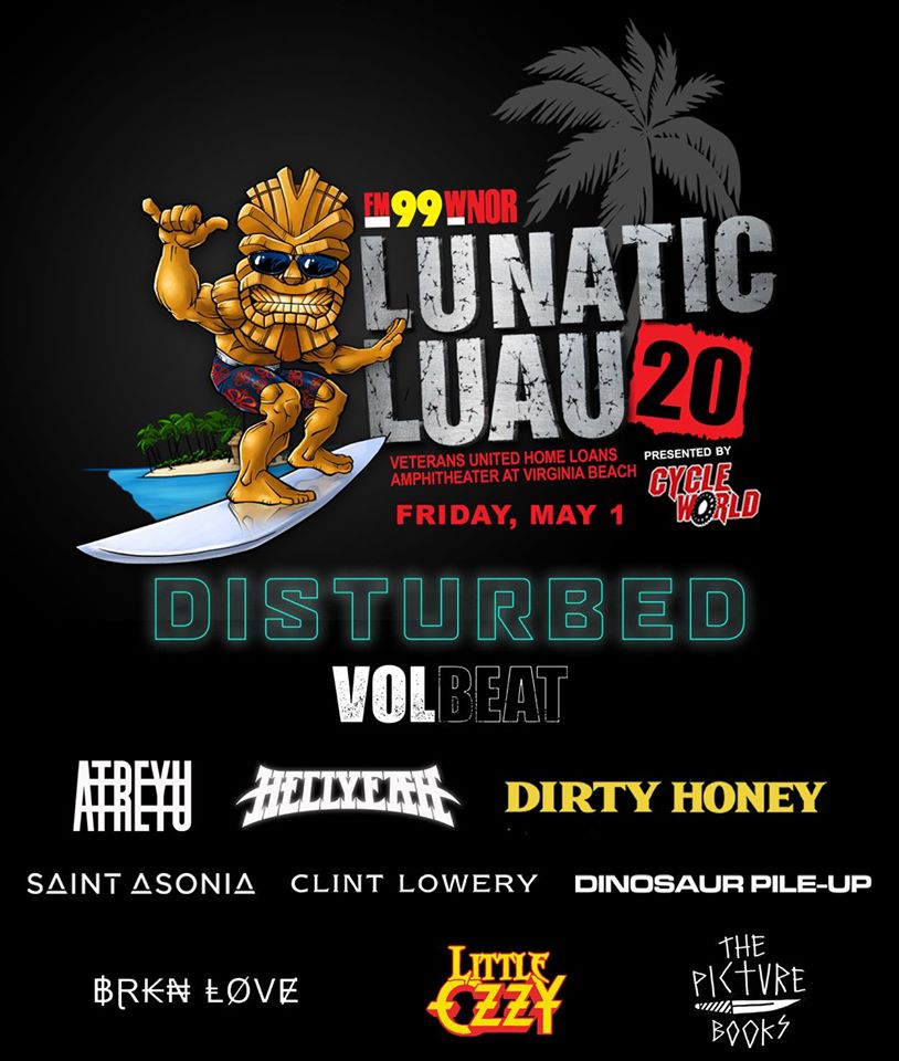 2020 Lunatic Luau Lineup Announced