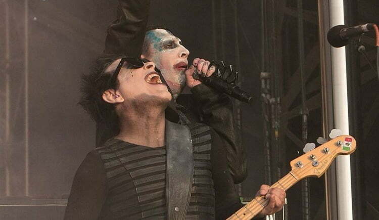 Marilyn Manson and The Mars Volta’s Juan Alderete in COMA