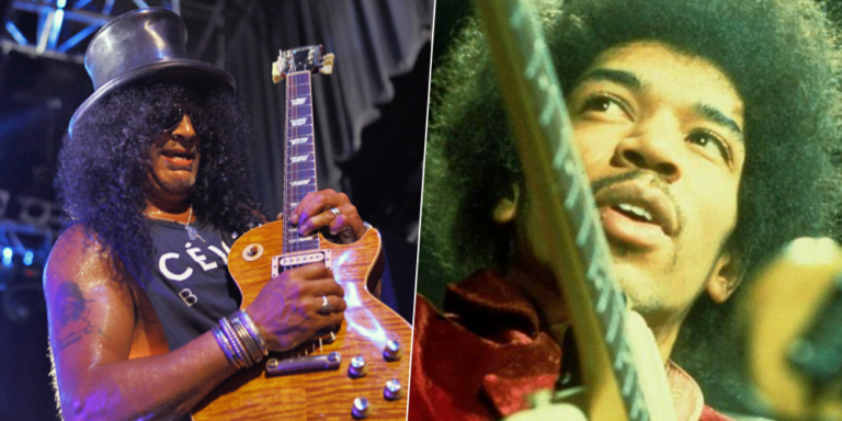 Guns N’ Roses Rocker Slash Sends Glamorous Painting About Jimi Hendrix