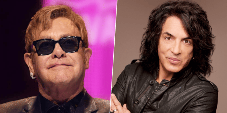 KISS Guitarist Paul Stanley Shares A Special Photo For Elton John
