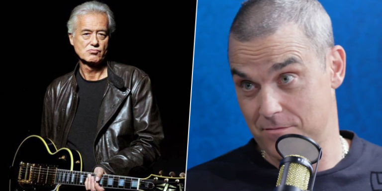 Robbie Williams Talks on His Feud With Led Zeppelin Star Jimmy Page