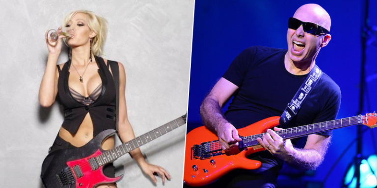Joe Satriani Praises Alice Cooper Guitarist Nita Strauss