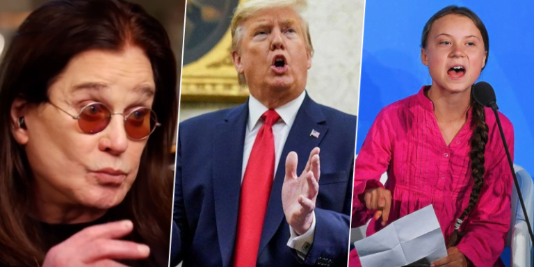 Ozzy Osbourne Shares His Honest Opinions About Donald Trump and Greta Thunberg