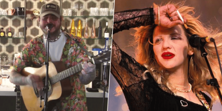 Nirvana’s Kurt Cobain’s Widow Courtney Love Congratulated Post Malone In A Special Way