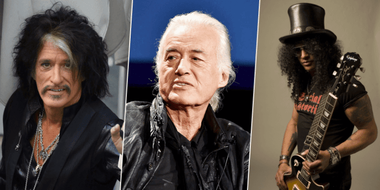 Aerosmith Star Reveals The Rare Photo He Posed With Slash and Jimmy Page