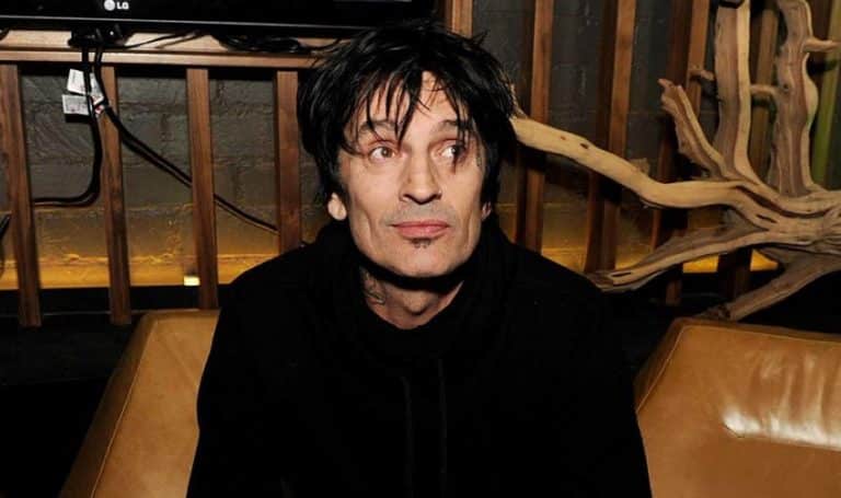 Motley Crue’s Tommy Lee Smoking In The GYM While Working