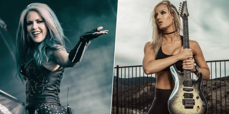 Alice Cooper’s Nita Strauss Challenges Arch Enemy’s Alissa White-Gluz