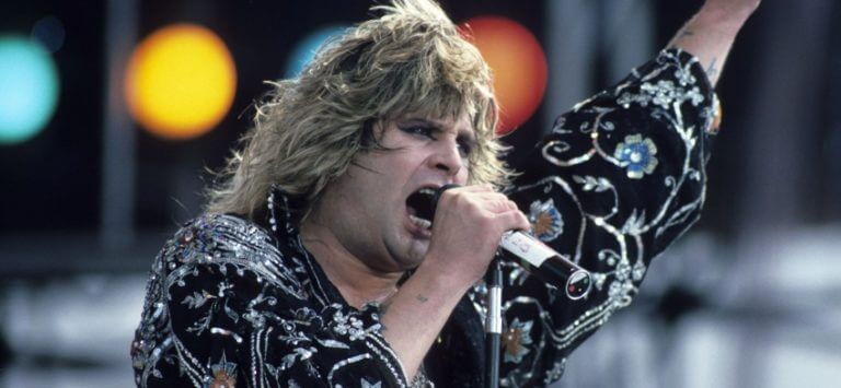 Black Sabbath Star Ozzy Osbourne Looks Weird With His Suspenders