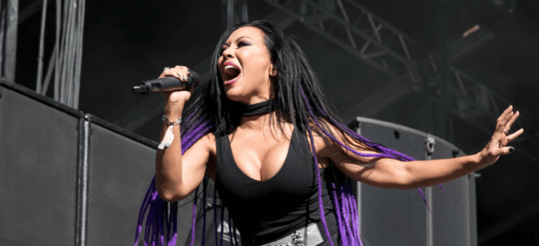 Butcher Babies Singer Carla Harvey Launches A Special Campaign Using Her Braless Pose