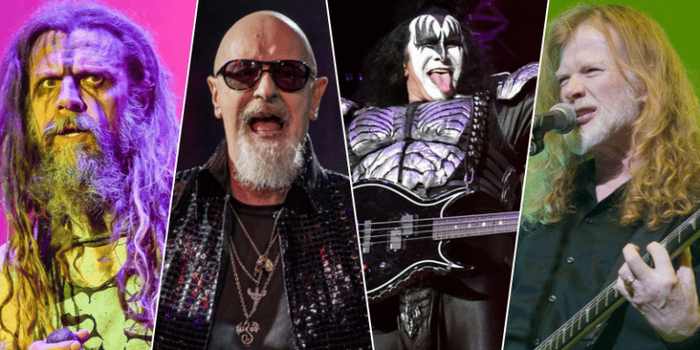 Rob Zombie Discloses Rare Photos Of Dave Mustaine, Gene Simmons, Rob Halford, And More