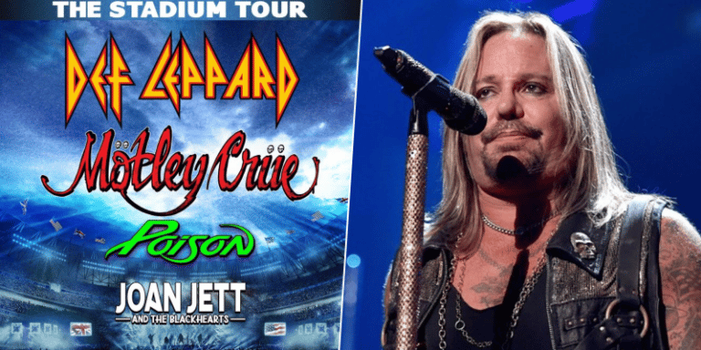 Vince Neil Reveals Motley Crue’s Important Decision On 2020 Stadium Tour