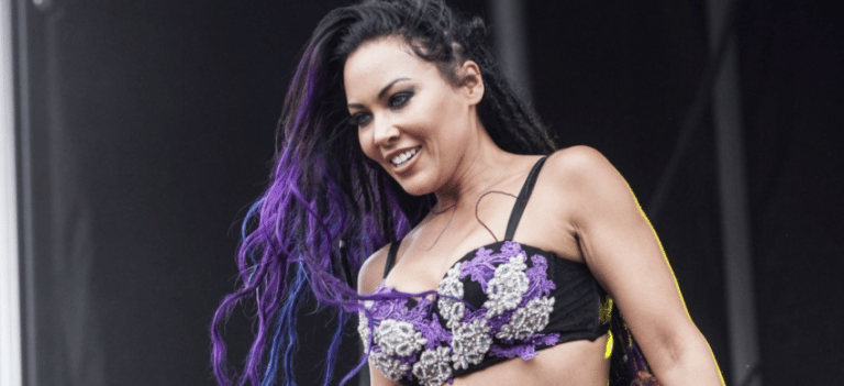 Butcher Babies Star Carla Harvey Shows Her Godlike Body In A Leopard Dress