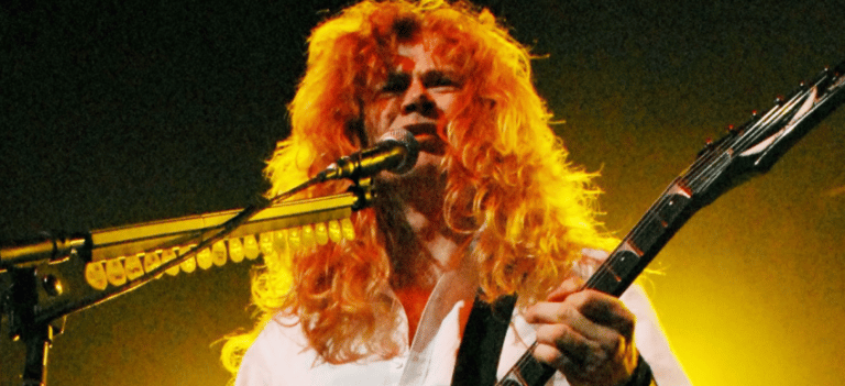 Megadeth Reveals Dave Mustaine’s Rare Pose By Writing A Special Lyrics