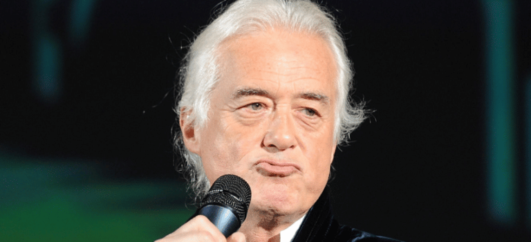 Led Zeppelin’s Jimmy Page Poses With Two Girls, His Girlfriend Reacts