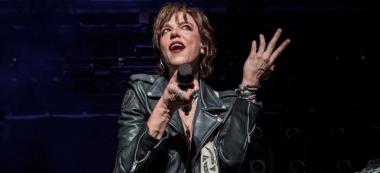 korn europe tour Halestorm’s Lzzy Hale Looks ‘Bearded’
