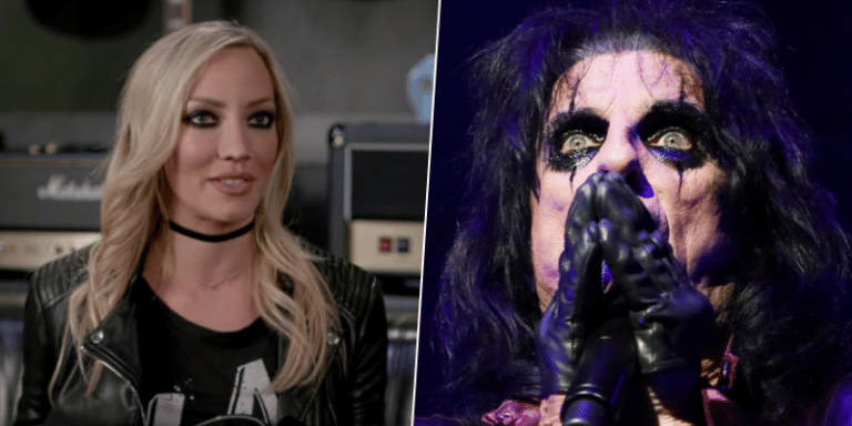 Nita Strauss Was Very Close To The Stage Accident, Almost Smashing Alice Cooper In The Face