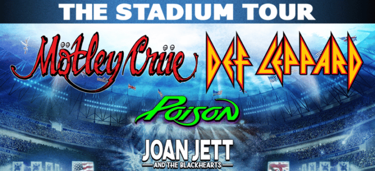 Motley Crue Posts A New Update On The Stadium Tour