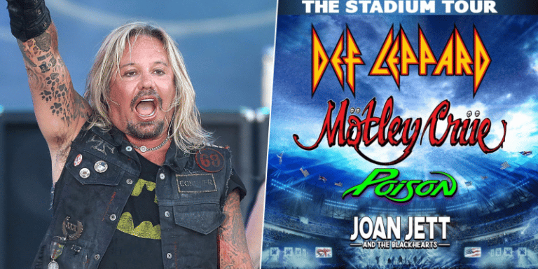 Motley Crue’s Vince Neil Makes Exciting Announcement On Stadium Tour’s New Dates