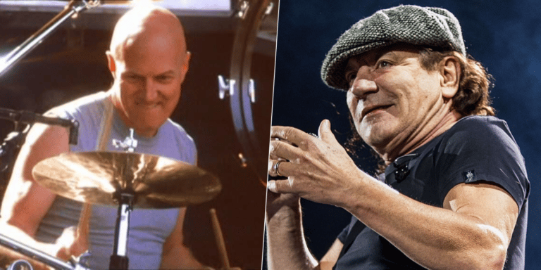AC/DC Drummer Remembers Brian Johnson’s Flash Words Before His Departure