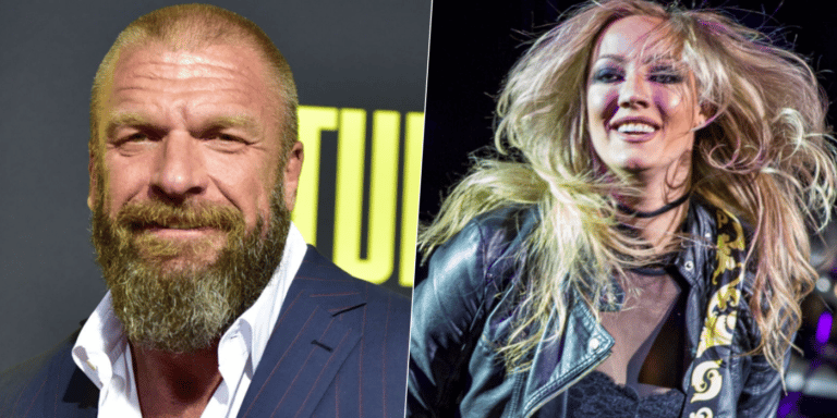 Nita Strauss Sends Special Photos With Triple H After His Legendary Successes
