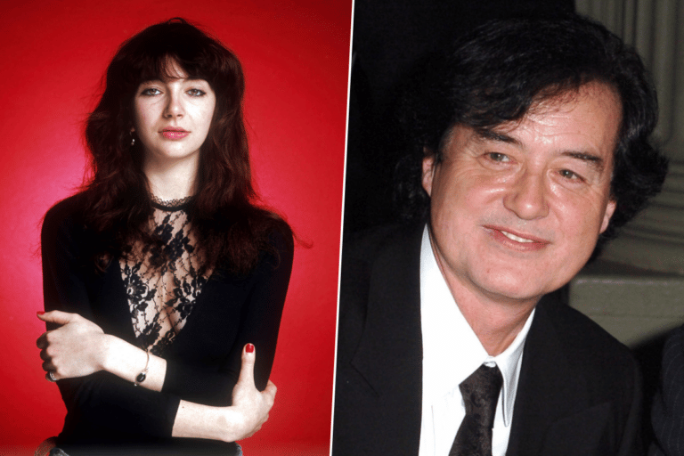 Led Zeppelin’s Jimmy Page Praises Kate Bush By Touching A Phenomenal Concert