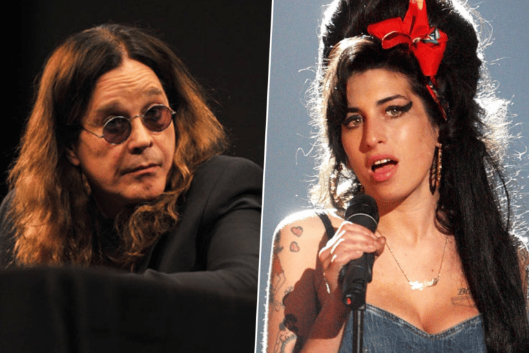 Ozzy Osbourne And Amy Winehouse’s Rare Photo Revealed By Metallica Photographer