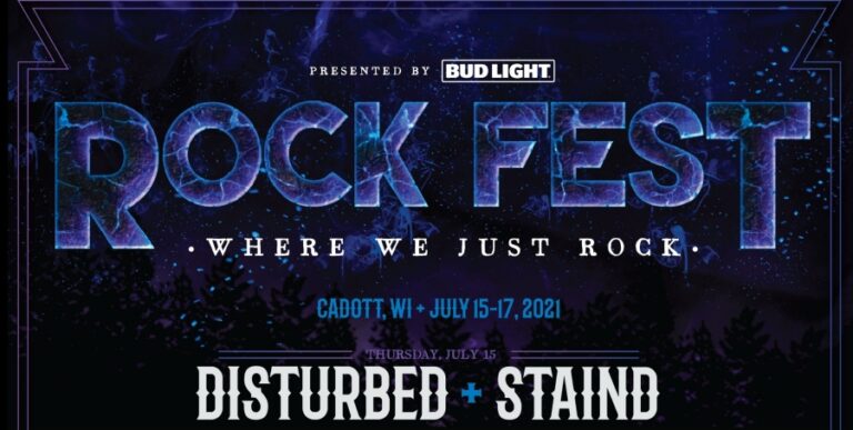 Disturbed, Limp Bizkit, KORN, Anthrax And More Announced On 2021 Rock Fest WI Lineup