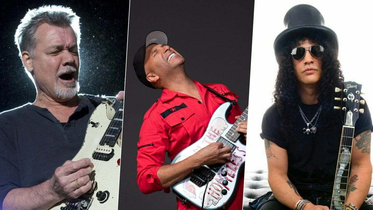 Eddie Van Halen, Tom Morello & Slash