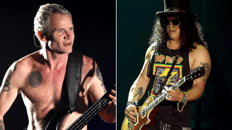 Guns N’ Roses Bassist Slash Sends A Special Message For FLEA