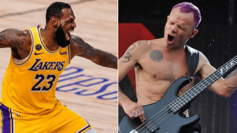 RHCP’s Flea Celebrates LA Lakers and LeBron James With A Touching Letter