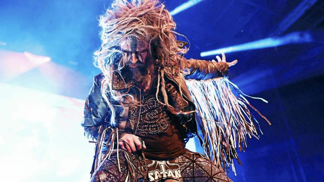 Rob Zombie on stage