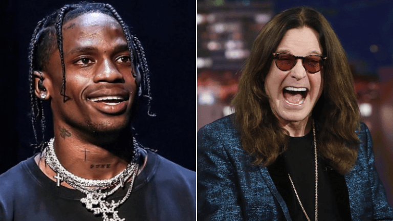 Travis Scott Shows How He Loves Ozzy Osbourne, Wears ‘Ozzfest’ T-Shirt In Playstation Video