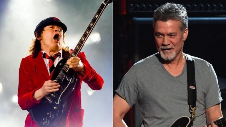 AC/DC’s ANGUS YOUNG on EDDIE VAN HALEN: “He Was Very Fond Of MALCOLM”