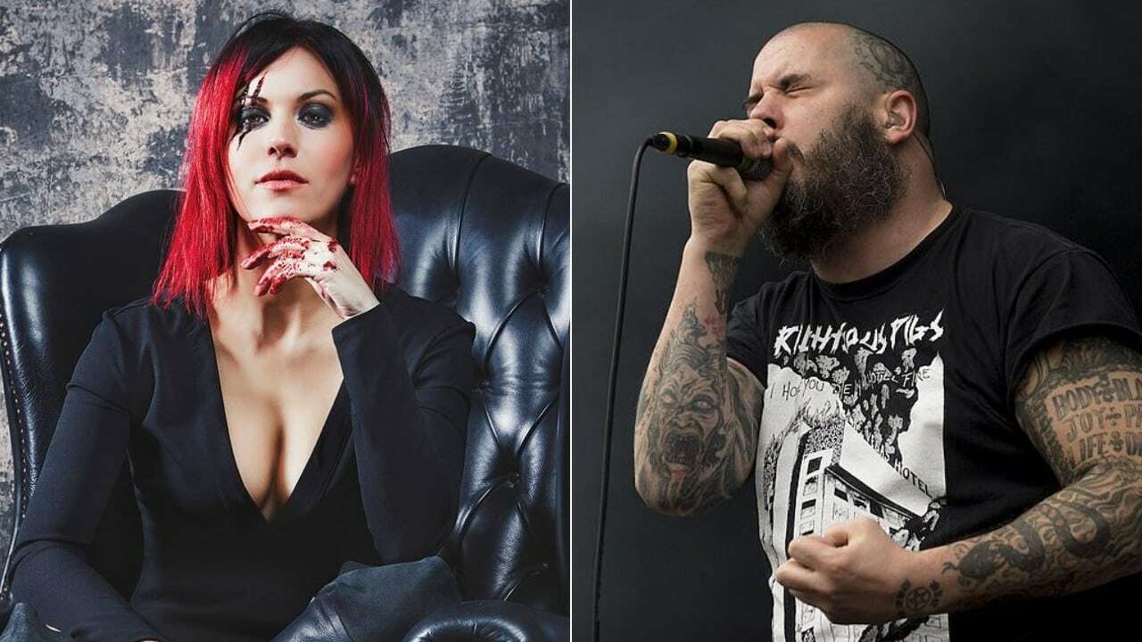 Cristina Scabbia and Phil Anselmo