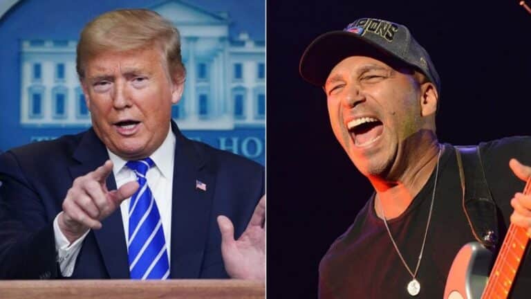 TOM MORELLO Reacts to TRUMP Supporters Who Rocked Out With Rage Against The Machine