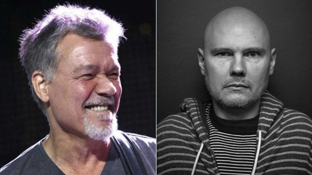 Eddie Van Halen and Billy Corgan