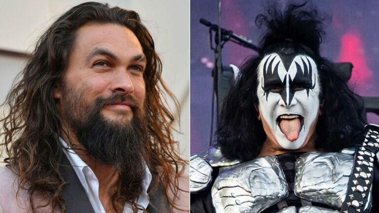 KISS’s GENE SIMMONS Supports JASON MOMOA About His Style