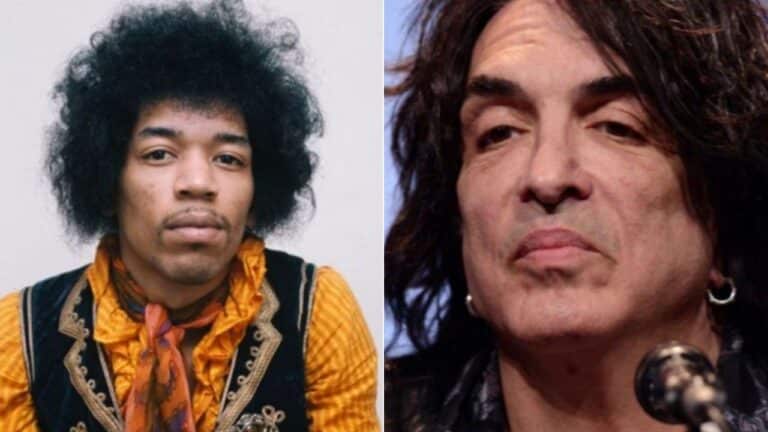 KISS’s PAUL STANLEY Praises JIMI HENDRIX By Disclosing An Unseen Pose: “Pure Genius”