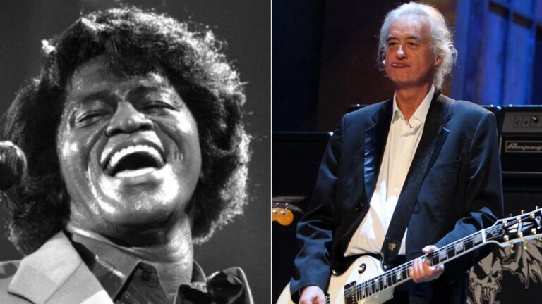 JIMMY PAGE recalls the last time he saw JAMES BROWN: “He Was Truly One Of The Giants”