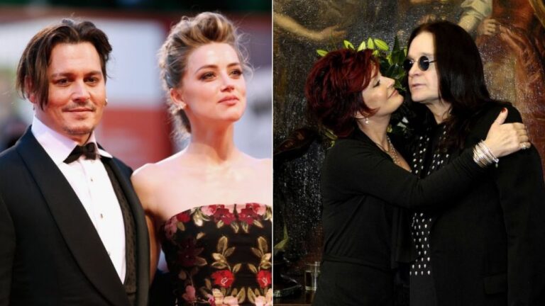 Sharon Osbourne Says Johnny Deep and Amber Heard had a ‘Volatile Marriage’ Like She and Ozzy